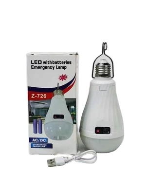 2- LED noodlamp 15W E27 B22 Li-ion oplaadbare batterij AC/DC