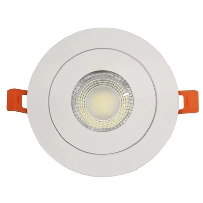 Home Office 5W 360D Beam Angle Recessed LED Downlight met 80 Ra CRI en Sleek LED Design