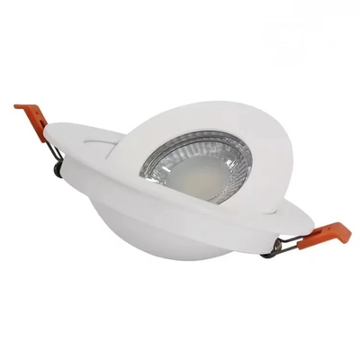 Home Office 5W 360D Beam Angle Recessed LED Downlight met 80 Ra CRI en Sleek LED Design