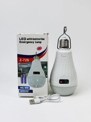 LED-lamp voor verlichtingsoplossingen 15W E27 B22 Li-ion oplaadbare accu AC/DC