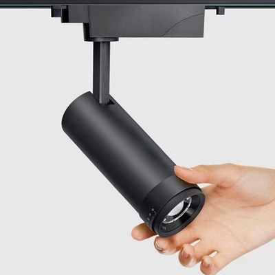 COB LED Focus Light Track Light met geïntegreerde aluminium behuizing en anti-glare lens
