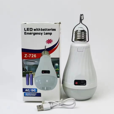 2 E27/B22 Oplaadbare LED noodlamp voor energiebesparende verlichtingsoplossingen