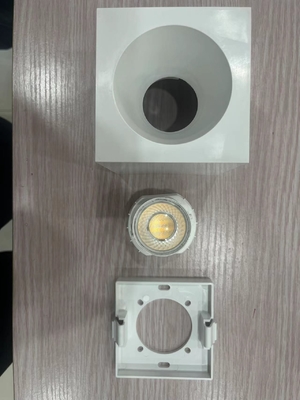 Levensduur 30000 6W Vierkante Anti-glare Plafondlamp COB Spotlights voor LED Downlight
