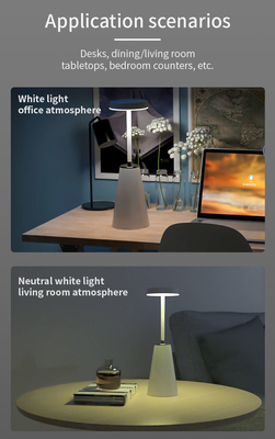 Drie CCT Stepless Dimming LED Decorative Lighting Tafellamp voor slaapkamer DIY Design