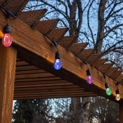 Decoratie RGB S14 Led Holiday String Light Voor veelkleurige LED Frequency 50Hz/60Hz