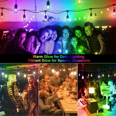 Decoratie RGB S14 Led Holiday String Light Voor veelkleurige LED Frequency 50Hz/60Hz