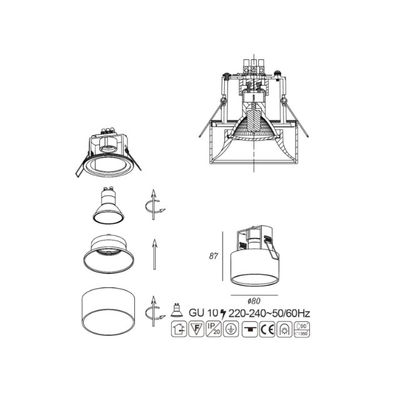 High CRI Ra 80 LED Strip 24 voor gelijkstroomtoepassingen