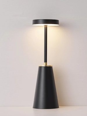 Metalen nachtlamp Bedlamp Draadloos oplaadbaar tafellamp voor slaapkamerversiering