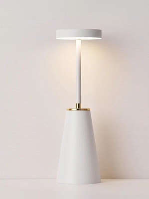 Metalen nachtlamp Bedlamp Draadloos oplaadbaar tafellamp voor slaapkamerversiering