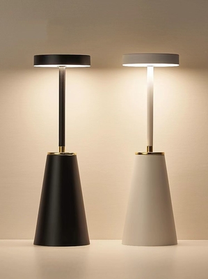 Metalen nachtlamp Bedlamp Draadloos oplaadbaar tafellamp voor slaapkamerversiering