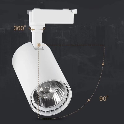 10W 4 Fase Draad Verstelbaar COB Spot Mini Rail LED Track Light met modern ontwerp