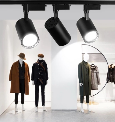 10W 4 Fase Draad Verstelbaar COB Spot Mini Rail LED Track Light met modern ontwerp