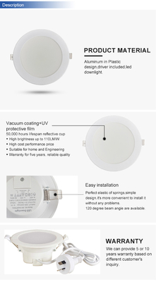 IP44 rating en verlichtingsoplossingen Service 18W Smart Tuya Google Alexa LED Down Light