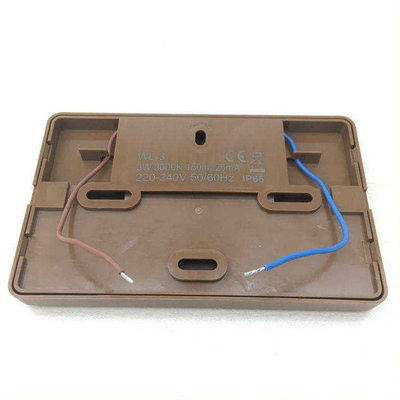Ingebouwde ondergrondse lamp Nieuw ontworpen 2W Plastic IP65 LED Trapwandlamp