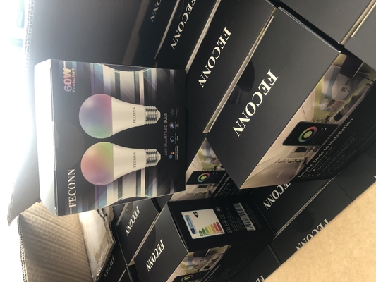 Gewicht van het product 0,1 kg RGBCW Multi Color BT E27 B22 LED Smart Bulb voor huisverlichting