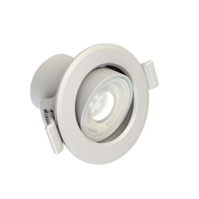 2700K zachte warme witte LED-downlight 5w voor een lange levensduur en ingebouwde cut-out 70mm