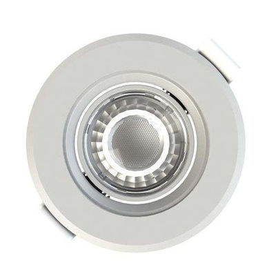 2700K zachte warme witte LED-downlight 5w voor een lange levensduur en ingebouwde cut-out 70mm