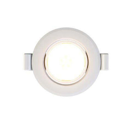 2700K zachte warme witte LED-downlight 5w voor een lange levensduur en ingebouwde cut-out 70mm