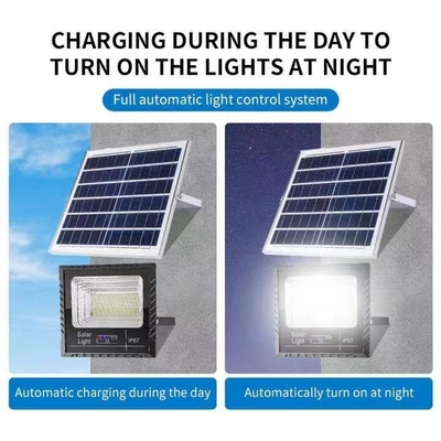 Waterdicht IP67-tijdschakelaar Zonne-LED-overstromingslicht met 50000 uur levensduur