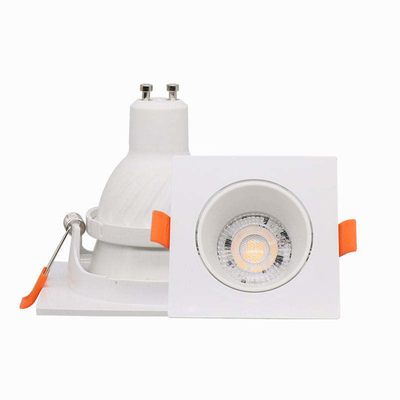 5w Mr16 Gu10 Hotel Square Mini Smart Anti Glare Plafond Verstelbaar Oppervlak Trimless Ingeburgerd Led Light Downlights