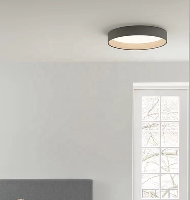 Midden-eeuwse moderne kamerversiering 12in/14in/16in LED plafondlamp met 5CCT of 1CCT DIM