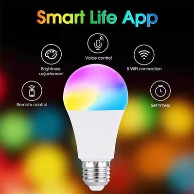 15000 uur werktijd Tuya Smart LED-lamp met multi-color RGBCW en BT-controle