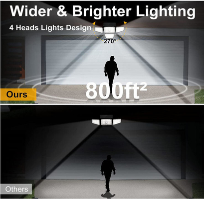 270 Led Waterproof Led Motion Sensor Zonnewandlicht Waterdicht en eenvoudig te installeren