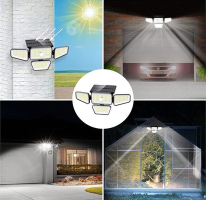 270 Led Waterproof Led Motion Sensor Zonnewandlicht Waterdicht en eenvoudig te installeren