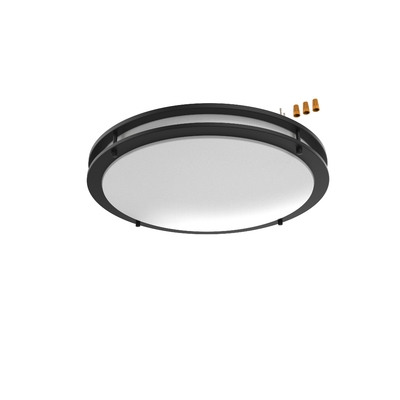 18 inch 32W 5CCT LED CCT Selectable Double Ring Ceiling Light voor en 50000 uur levensduur