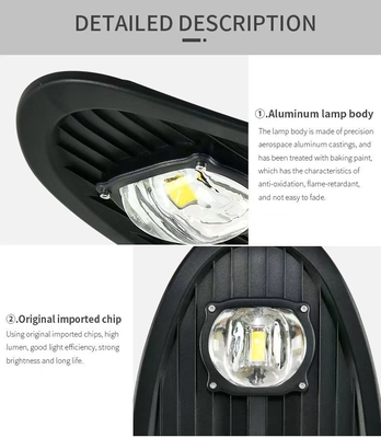 25W Buitenstraatlantaarns Aluminium PC Waterdicht Ip65 voor het ontwerpen van verlichting en circuits