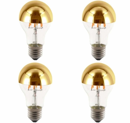 Halfchroomplatering A60 6W Warm White 2700K LED Filament Retro Bulb voor E27 basistype