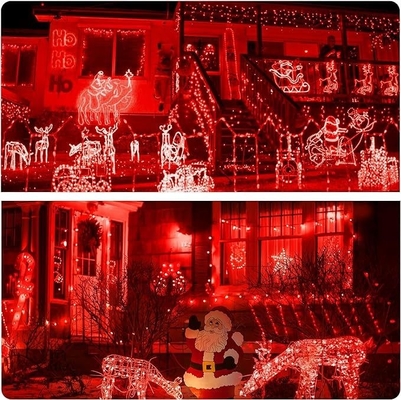 LED G45 Globe Kerstverlichting 1W Kleurrijke nacht Mini Edison E26 15W Equivalent Rode gloeilamp