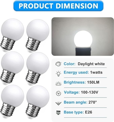 G45/Golfbal LED-lamp/5W Aanpasbaar huisverlichting Indoor Light 110v/220v LED-lamp