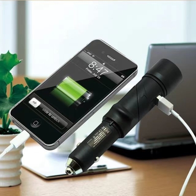 Safety Hammer Power Bank met 5,0V/2,4A USB-celtelefoon-auto-oplader en LED-lichtbron