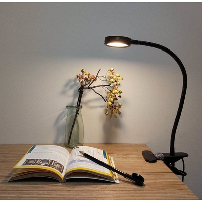 DIY 450lm aangepast voor het slapengaan Lezen 360 graden Flexible Gooseneck Small LED Desk Lamp