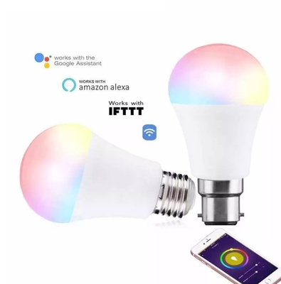 800 Luminous Flux lm AC Smart Lighting RGBCW Multi Color BT E27 B22 LED-lamp voor thuis