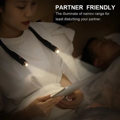 Besturingsmodus Schakelaar Besturings Led Draagbare Flexible Neck Hanging Charging Book Light voor DIY