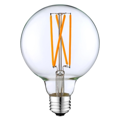 4W G125 E26 LED-globale lamp met saffierfilament voor handmatige knop en dimming