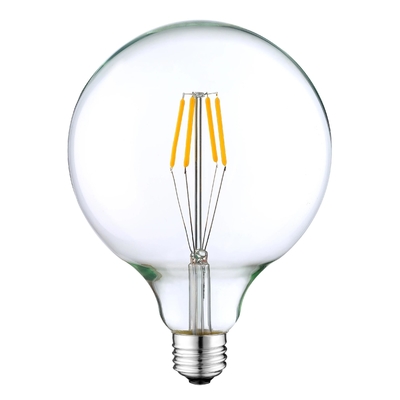 4W G125 E26 LED-globale lamp met saffierfilament voor handmatige knop en dimming