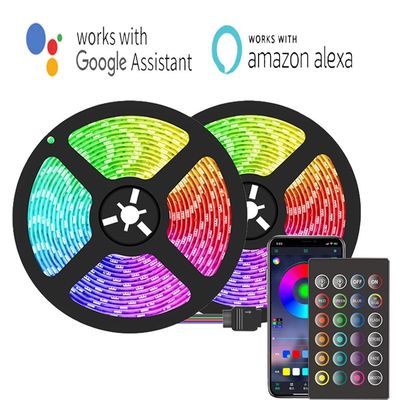 5m 10m 15m Bluetooth/Wifi-afstandsbediening binnen- en buitenruimte Smart Strip lichten
