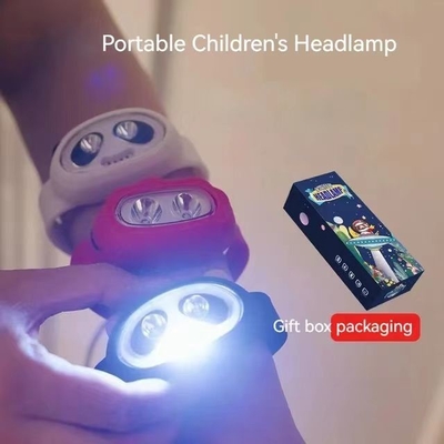 Cartoon Panda LED-koplampen Kleurweergave-index Ra 80 Ideaal voor jongens Meisjes Kleuters