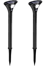 High Pole LED Floodlight Tuinlicht met zonne-outdoor landschap donkergevoel