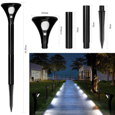 Solar Power Landscape Pathway Light met IP65-classificatie en kleurtemperatuur 2700k-6500k
