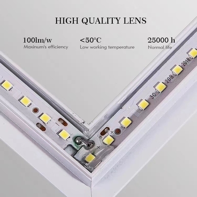 Home Office 40W vouwbaar 60*60cm LED-paneel lichtframe met aluminium legeringsmateriaal