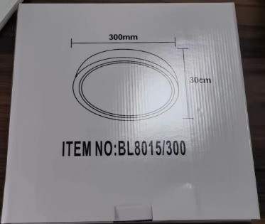 Moderne design stijl CCT Microwave Sensor Indoor Lamp 30*3cm Plafondlicht voor badkamer