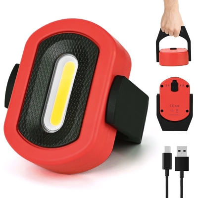 Op maat gemaakte ondersteuning SMD 780lm LED Pocket Rechargeable Car Repair Magnetic Handheld Light