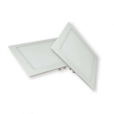 IP20 Aluminium vierkant 12 Watt ingespannen ledpaneel lichtbehuising voor prestaties