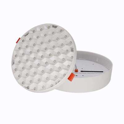 Eenvoudige installatie 9 Watt Ronde oppervlakte gemonteerd plafond achtergrondverlichting LED lichtpaneel IP22