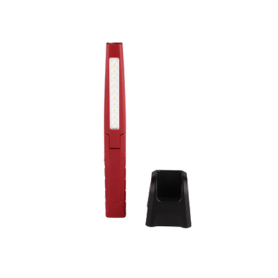 80lm/w 500lm Handheld LED oplaadbare batterij Werklicht met stand en USB-oplader