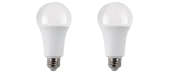 Geladen gloeilamp hoog vermogen geleid gloeilamp E27 A60 Plastic behuizing Energiebesparing